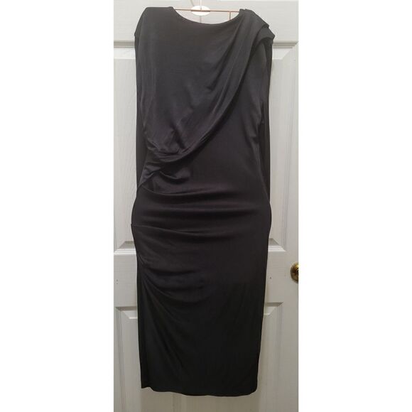 T by Alexander Wang Draped Long Sleeve Dress - Picture 5 of 16